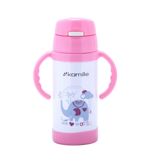Термос дитячий 350мл з ручками (мікс) KAMILLE 2085 Житомир