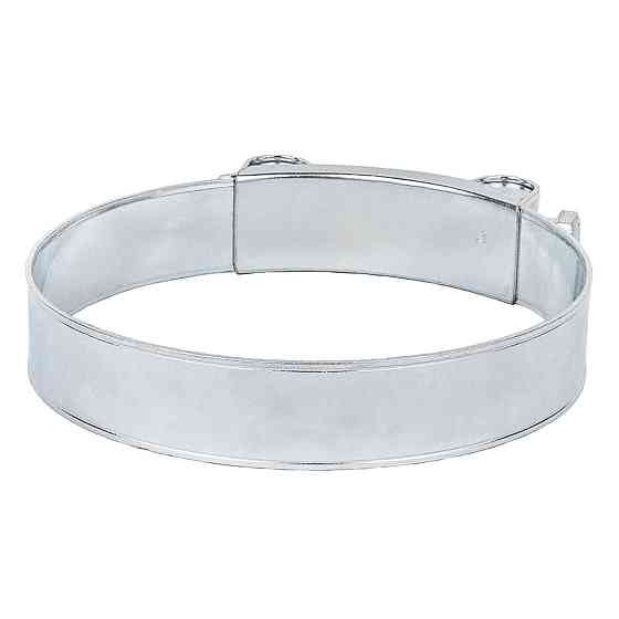 Хомут силовой оцинкованный 24мм Ø113-121мм (КРАТНО 5шт) SIGMA (2509291) Киев