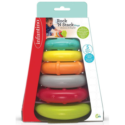 Развивающая игрушка Infantino Пирамидка (216271I) Винница - изображение 2