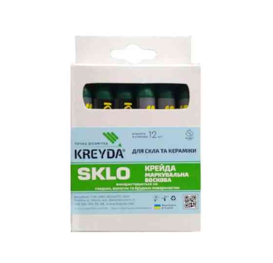 Для скла, крейдяний розмітковий крейдяний SKLO (білі) Павлоград