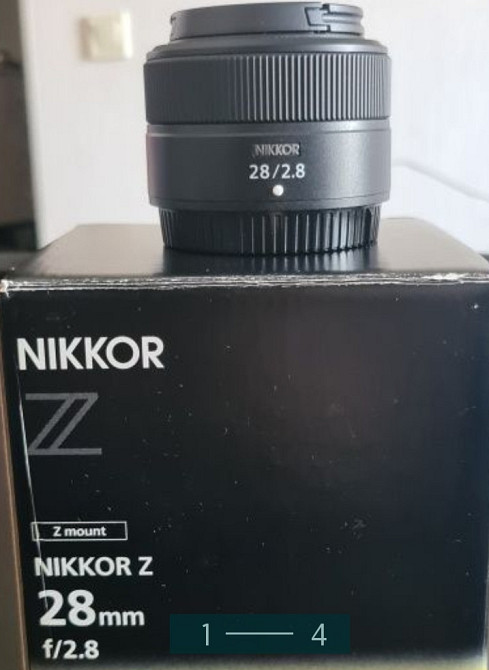 Объектив: NIKON NIKKOR z Mount 28 2.8mm. Харків - фото 3