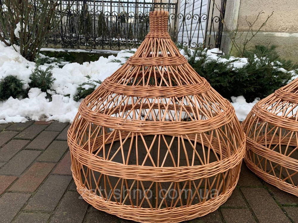 Люстра ручной работы плетенная из лозы Киев - изображение 1