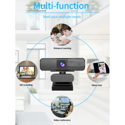 Веб-камера Dynamode 2K Full HD 1080p (H701) Винница - изображение 3