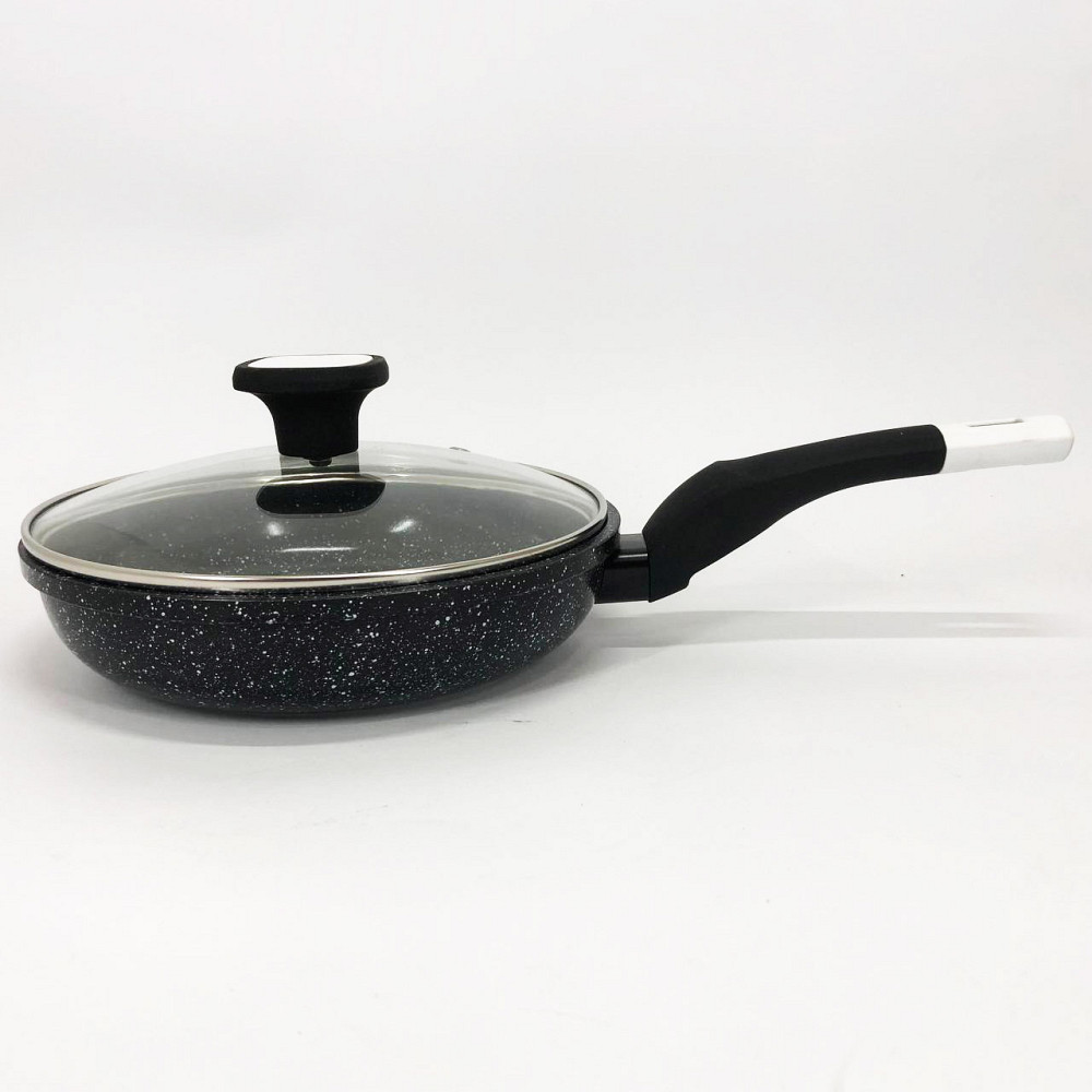 Сковорода зручна для приготування UNIQUE, Сковорода з легкого алюмінію Зручна у використанні NO-75 Львів - фото 5