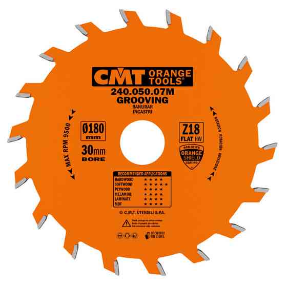 Пазовий пиляльний диск CMT 180x30x18z K5.0/3.0 (240.050.07M) Одеса