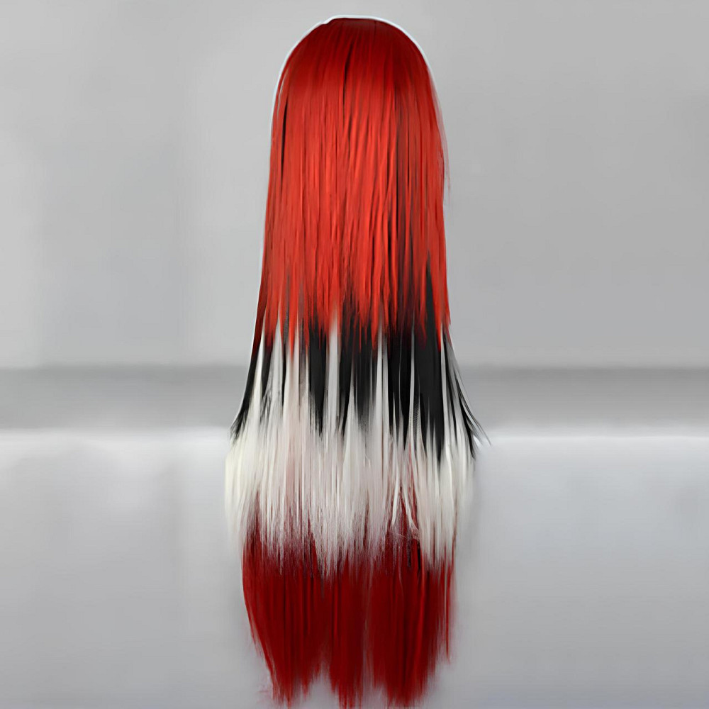 Длинный парик RESTEQ 80 см — прямые синтетические волосы для косплея, аниме, образа Айдахо, фотосессий и вечеринок, стильный парик Киев - изображение 4