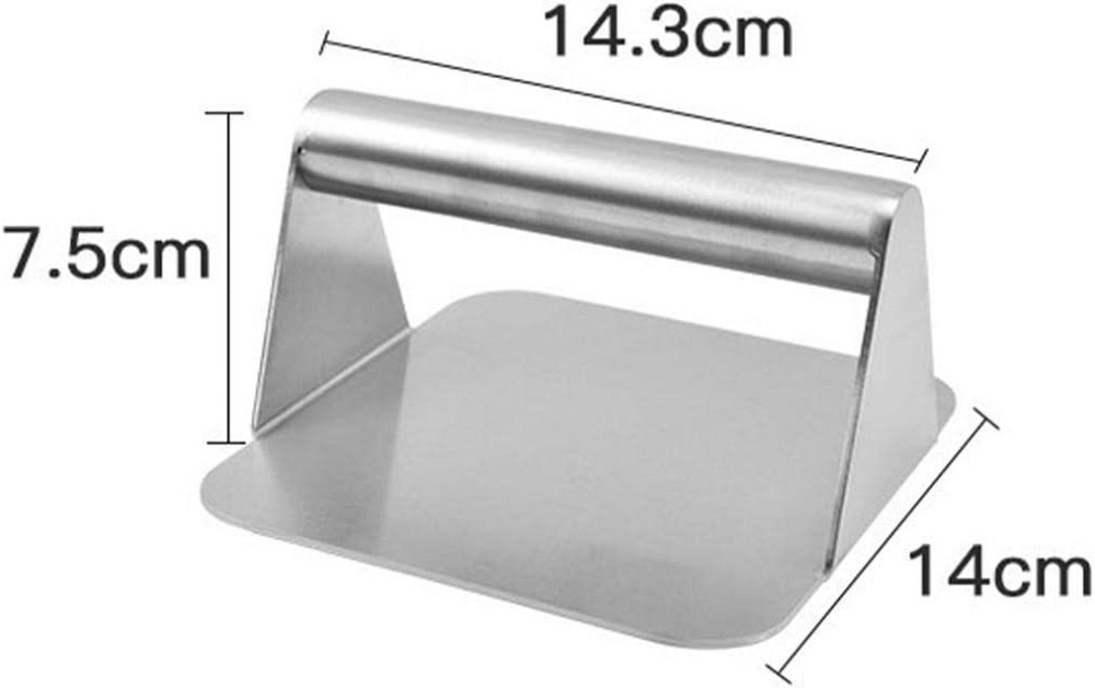 Прес для бургерів нержавіюча сталь 14*14*7 см GRILLI 777120 Код: 012294 Рівне - фото 1