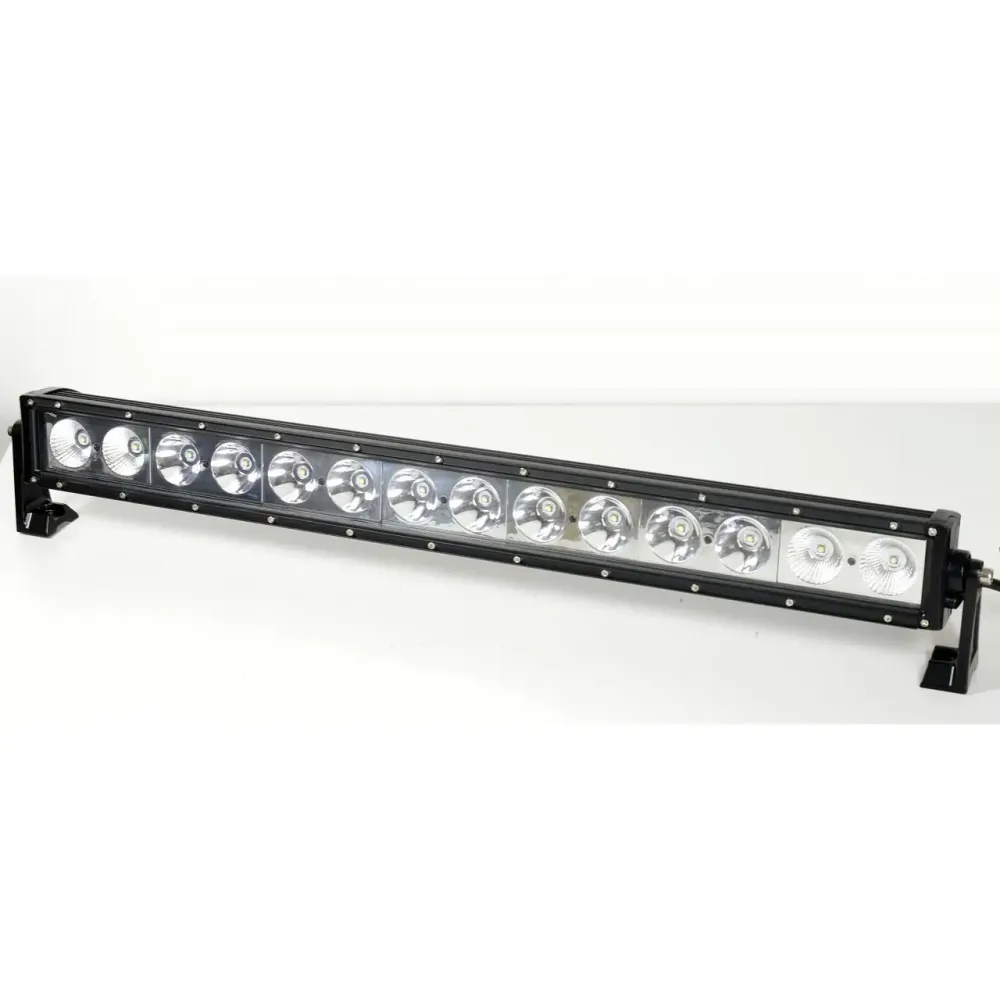 Фара LED bar світлодіодна балка прямокутна вигнута водонепроникна 200 Вт для позашляховика 44" Мукачево - фото 5