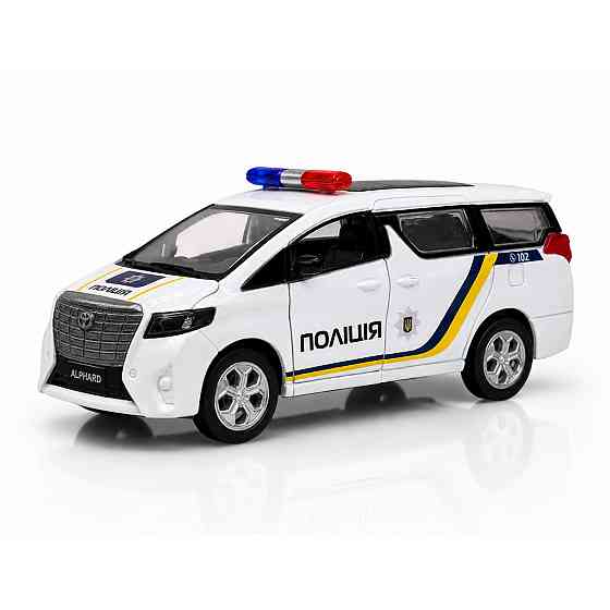 Автомодель – Toyota Alphard Поліція Днепр