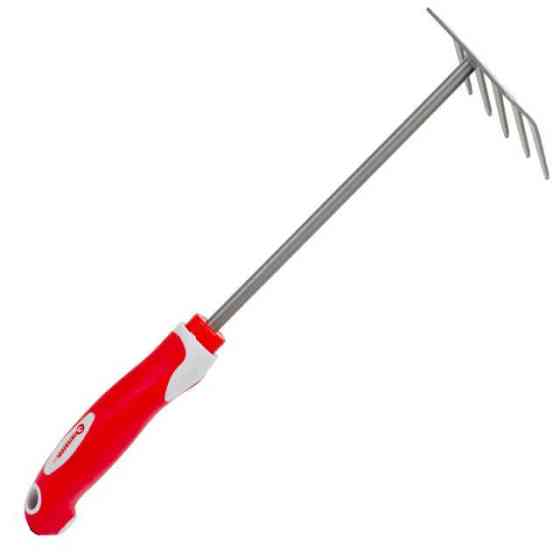 Грабли садовые, 335×85 мм, комбинированная рукоятка INTERTOOL FT-0032 Киев