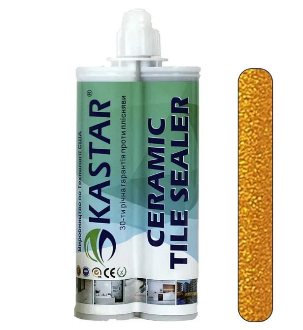 Епоксидна фуга для швів Kastar Ceramic Tile Sealant K05 золотая оливка 400 мл Киев - изображение 1