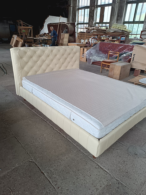 Ліжко виготовлено з натуральної шкіри,спальна зона 160*200 Ужгород - изображение 2
