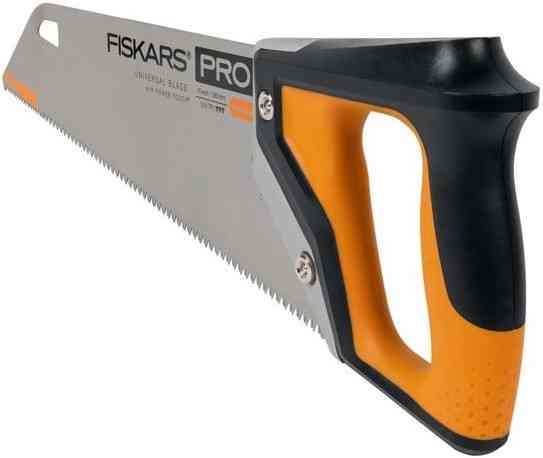 Універсальна Ручна Пила 38 см 9 TPI з чохлом Fiskars "PowerTooth" (1062930) Загартована сталь Нововолинськ