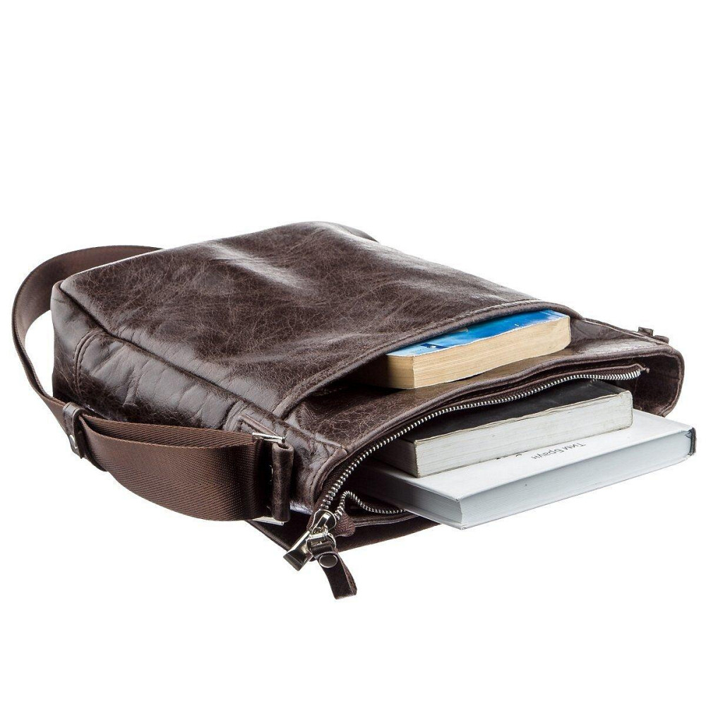 Мессенджер SHVIGEL 00795 Коричневый Киев - изображение 2