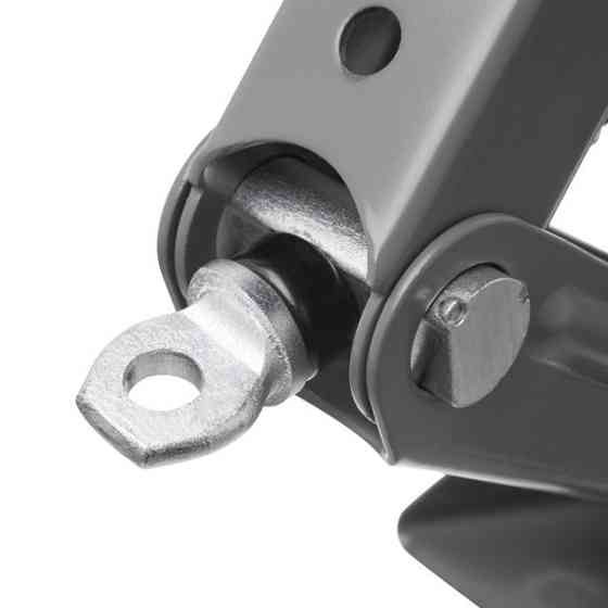 Домкрат механічний INTERTOOL GT0184, ромбоподібний 2т., гумовий упор., 110-400 мм для безпечного підйому авто Львів