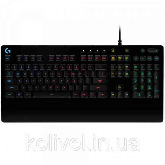 Клавіатура ігрова Logitech G213 Corded RGB Gaming Keyboard UKR, USB (920-010740) Київ