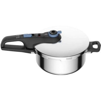 Кастрюля Tefal Secure Trendy, 4л, (скороварка) з паровим кошиком (P2580402) Винница - изображение 1