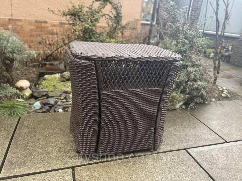 Ротанговая мебель  балконная складная серая Киев - изображение 2