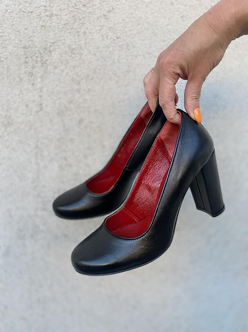 Stepter Туфлі жіночі STEPTER чорні натуральна шкіра каблук 9 см 36-37 р. (1885) Коломыя - изображение 4