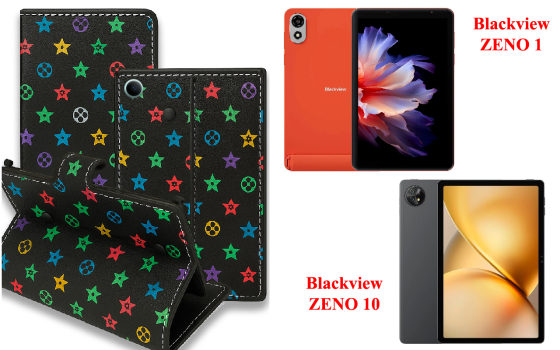 Книга-трансформер для планшета Blackview ZENO 1, Zeno 10, цвет Black Lyi Black Киев