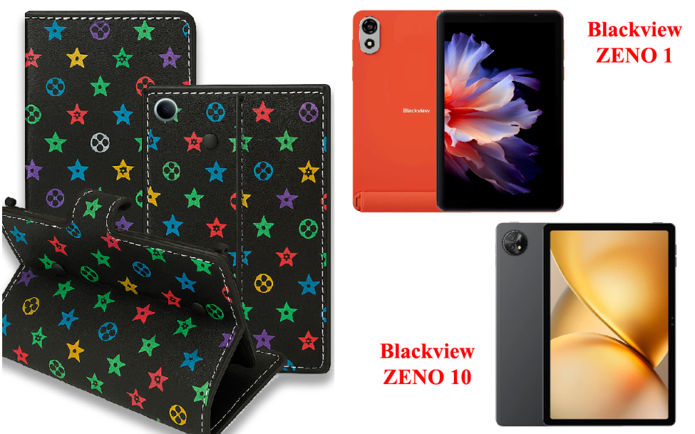 Книга-трансформер для планшета Blackview ZENO 1, Zeno 10, цвет Black Lyi Black Киев - изображение 1