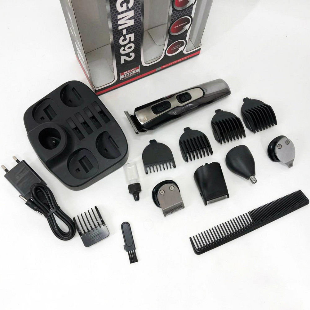 Машинка для стрижки короткой стрижки GEMEI, Машинка для хорошая Мужской триммер окантовки XB-33 Львов - изображение 14