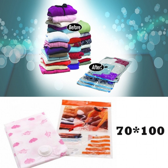 Вакуумный пакет для хранения вещей 70x100 см Винница - изображение 1