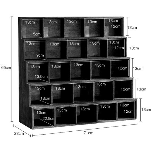 Полиця для чашок "Товаза" венге Миколаїв - фото 2