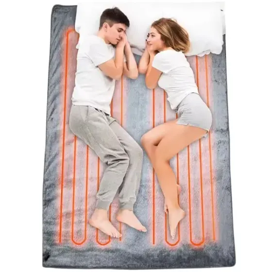 Электропростынь для автомобиля 160×150см 45–60Вт от прикуривателя MA703 Коломыя