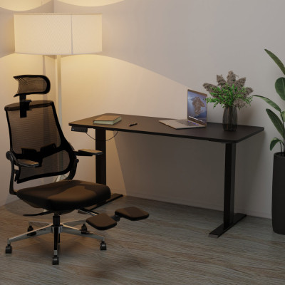 Компьютерный стол Mealux PowerDesk Duo Black (EVO-242 Duo B/B) Винница - изображение 4