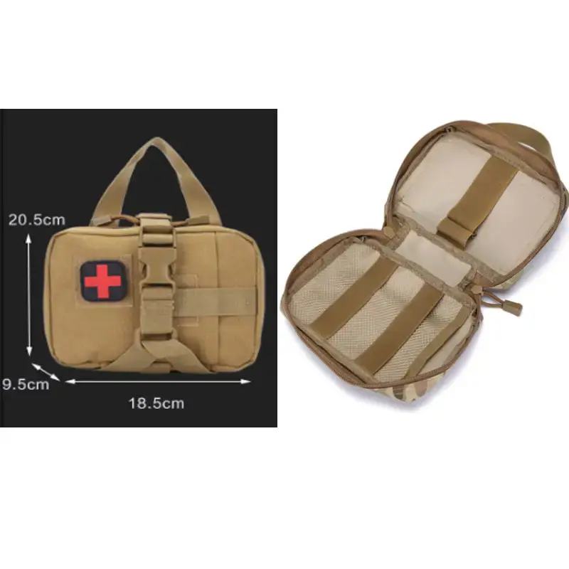 Подсумок-аптечка c креплениеv на Molle с быстрым сбросом (Хаки) Винница - изображение 9