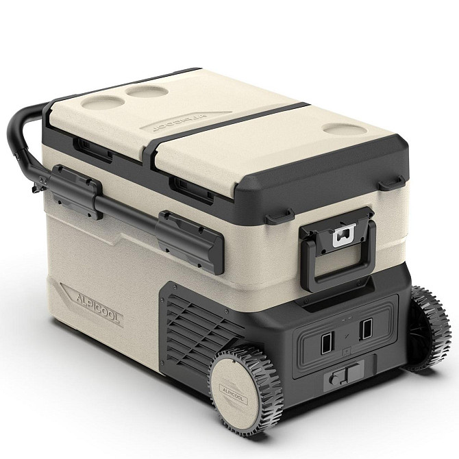Компрессорный автохолодильник Alpicool TGBSW35 (LG). 38 литров. Двухкамерный. До -20℃. (12, 24, 220  Дніпро - фото 5