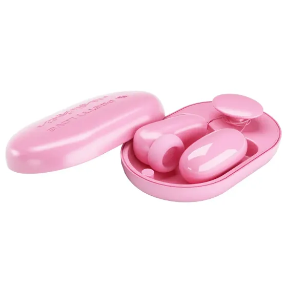 Вакуумный стимулятор с виброяйцом PRETTY LOVE - Magic Box Pink, BI-300055 Sex Aura Киев