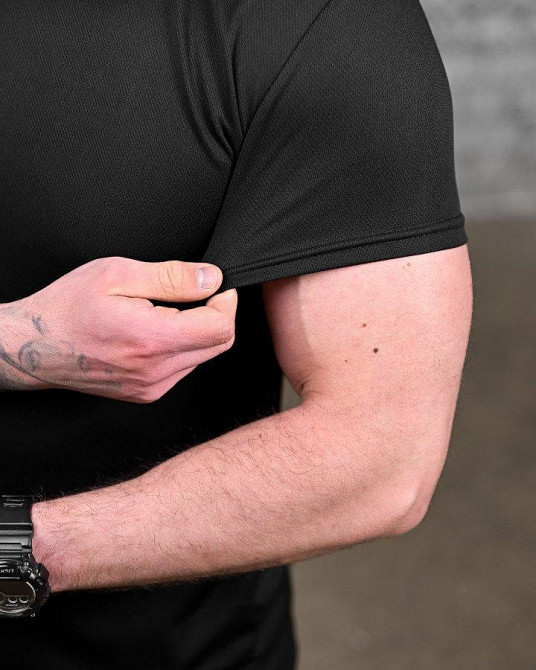 Тактическая потоотводящая футболка KILL  black   ДЛ7244 Одесса - изображение 5