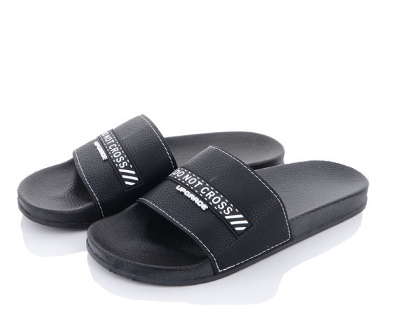 Мужские шлепанцы черные тм PaGo Одесса - изображение 1