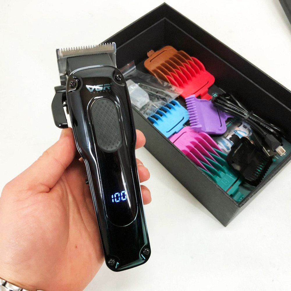 Стильная машинка для стрижки VGR V-013, Машинка для стрижки волос с универсальным питанием VU-97 Львов - изображение 6