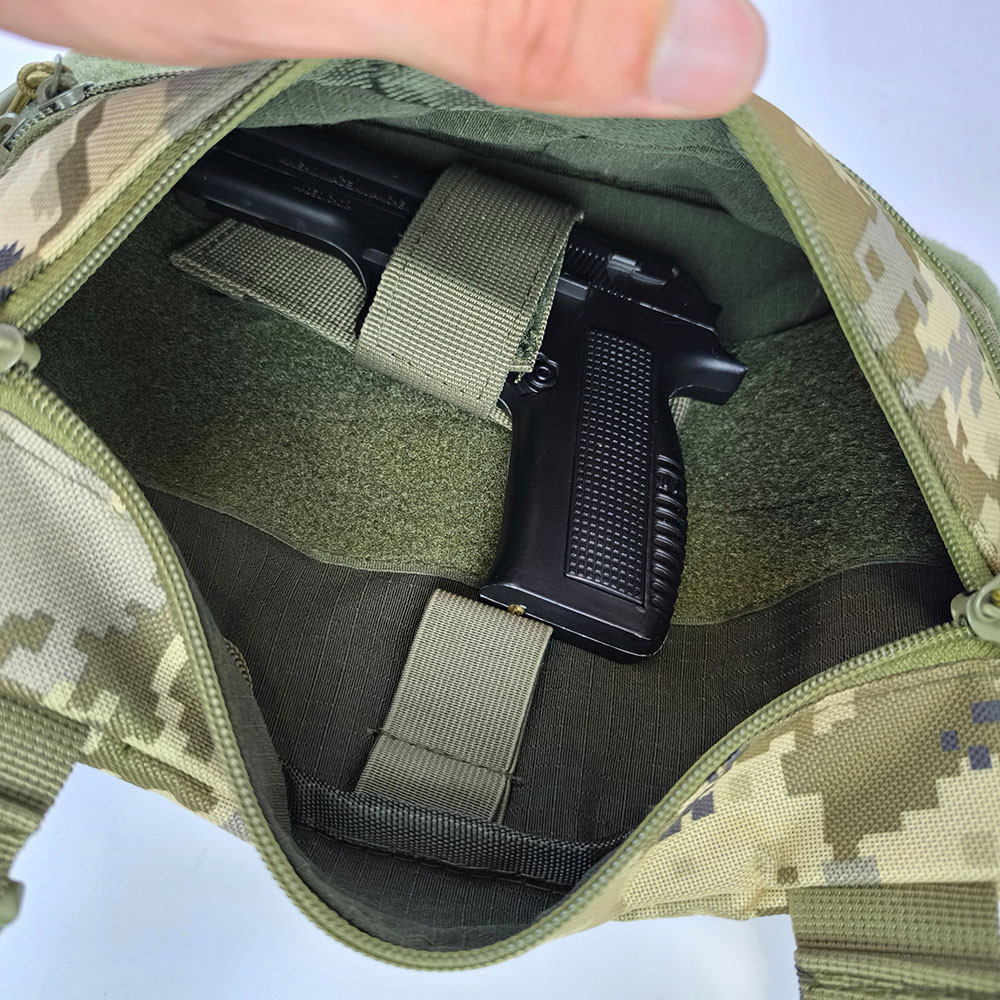 Сумка пояс плечо мужская тактическая, Рюкзак через плечо военная барсетка Сумка через военная NR-49 Львов - изображение 4