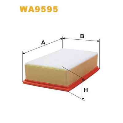 Повітряний фільтр для автомобіля Wixfiltron WA9595 Вінниця