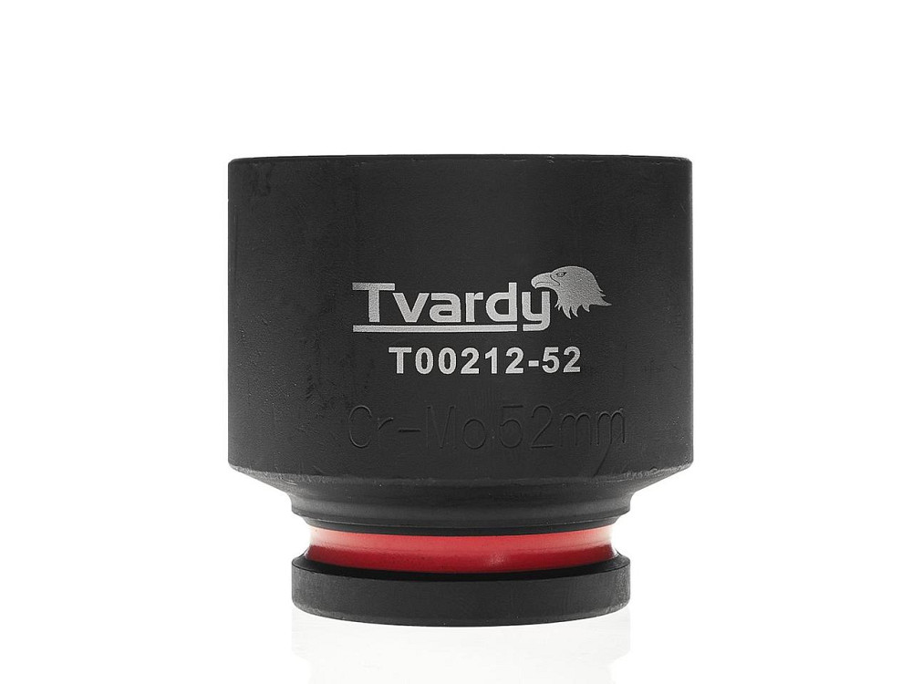 Головка ударна "Tvardy" з хром-молібденової сталі (Cr-Mo)  3/4"  6-гранна 52 мм Київ - фото 1