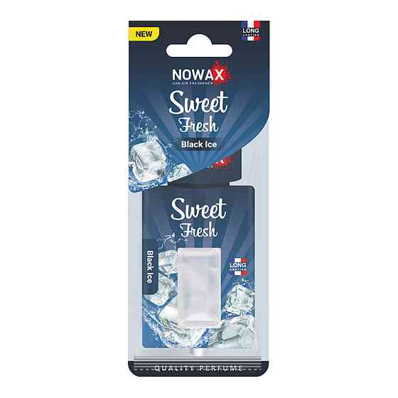 Ароматизатор мембранний Nowax Sweet Fresh - Black Ice Киев