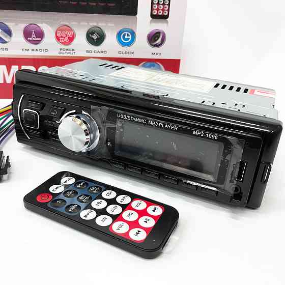 Штатна авто магнітола MP3-1096, Автомагнітофон 1din, Магнітоли з usb для дому, Магнітофони для машин MQ-95 Івано-Франківськ