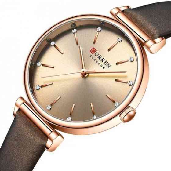 Жіночий наручний годинник Curren Grass (Коричневий) Вінниця