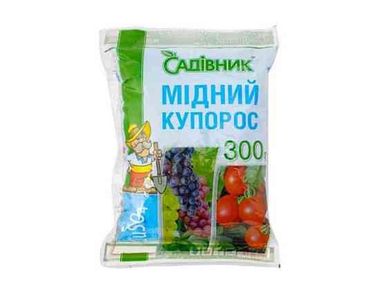 Мідний купорос 300г ТМ САДІВНИК Київ