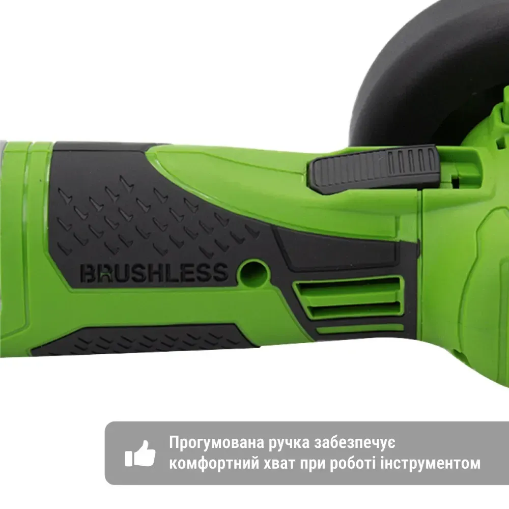 Мини болгарка Procraft 12В 2А ч, аккумуляторная бесщеточная шлифмашинка 76 мм для металла и ремонта,угольная шлифмашинка мини Львов - изображение 4