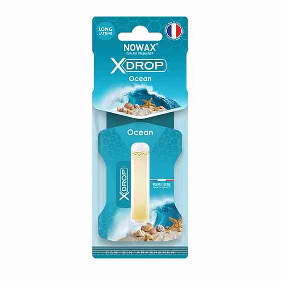 Ароматизатор целюлозний з капсулою Nowax серія X Drop - Ocean Київ