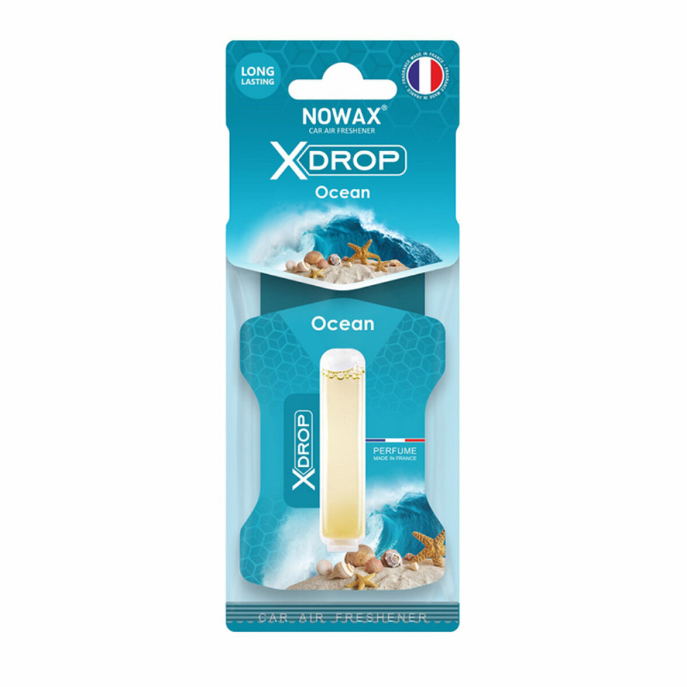 Ароматизатор целюлозний з капсулою Nowax серія X Drop - Ocean Київ - фото 1