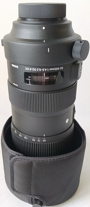 Об'єктив Sigma AF 60-600mm f/4,5-6,3 DG OS HSM sport (Nikon) Новий! Харків - фото 1