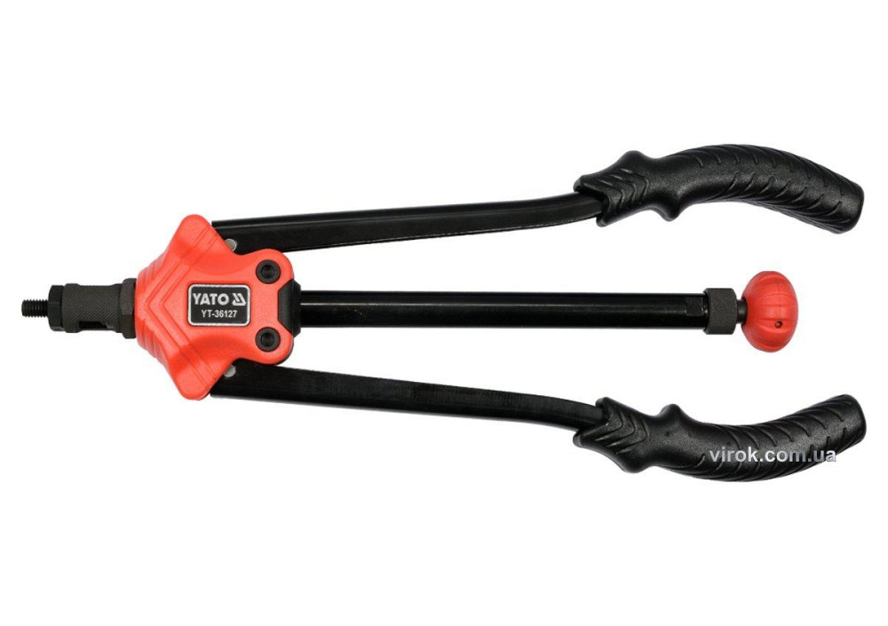 Заклепочник дворучний YATO для нітогайок М3; М4; М5; М6; М8; М10; М12; l=360 мм [12] Одесса - изображение 1