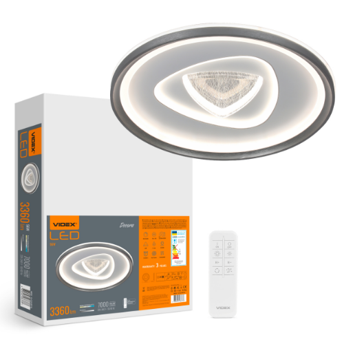 LED Світильник функціональний 56W VL-CLD-997-SL Decora Videx Житомир