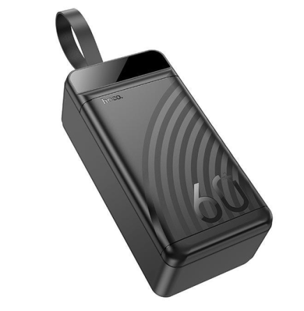 Універсальна мобільна батарея Hoco J123C 60000mAh Element PD20W+QC3.0 (22.5W) Чорний Вінниця